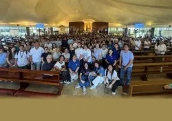 Peregrinación al santuario de Nuestra Señora en Luzón